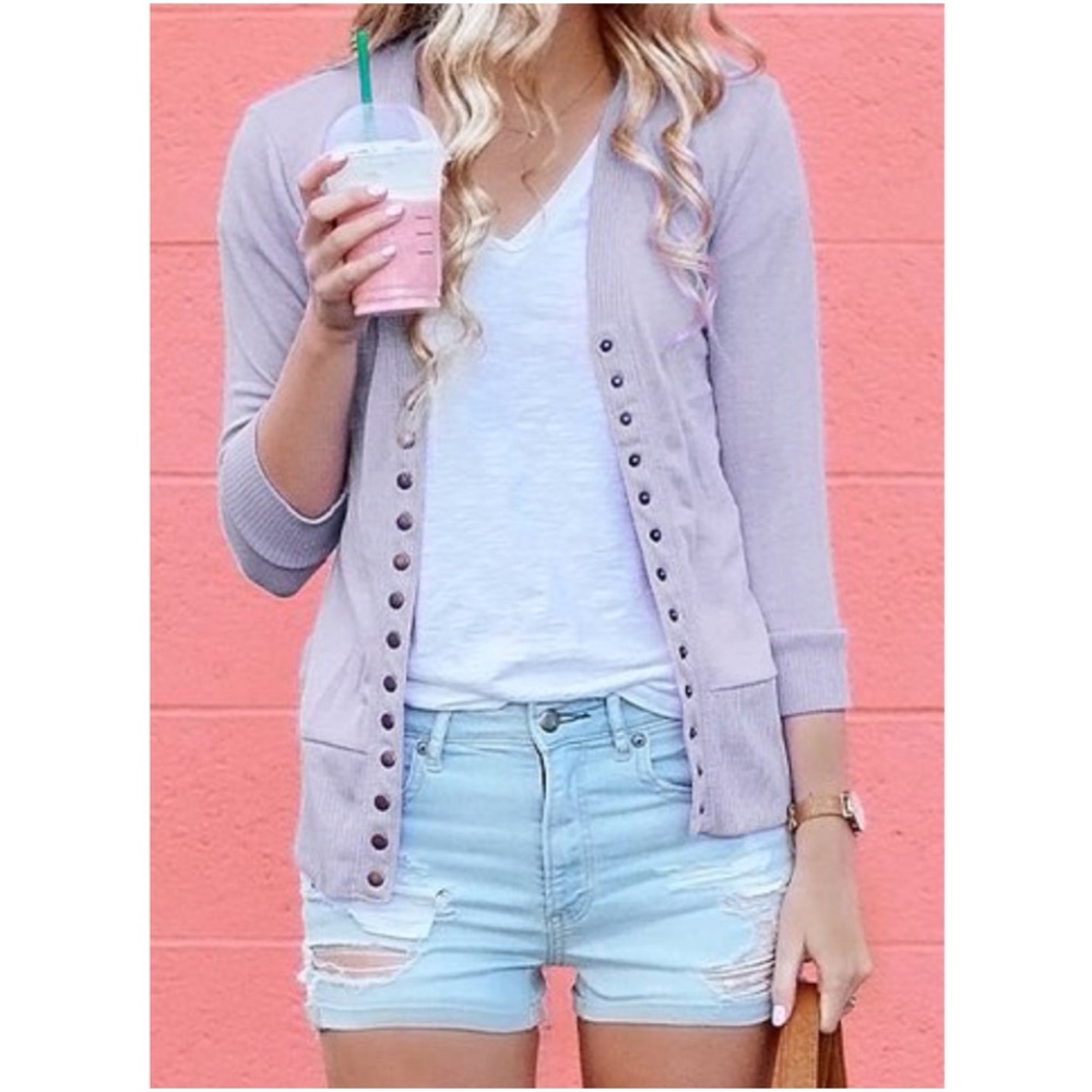Softest MUST HAVE Cardigan - lavender